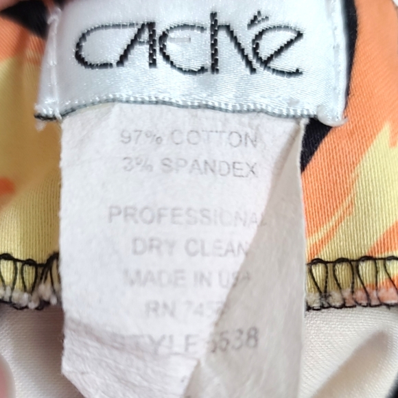 Cache Women's Floral Skort Size 2 - Picture 9 of 16